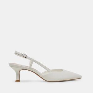 Dolce Vita Odela Heels White Leather